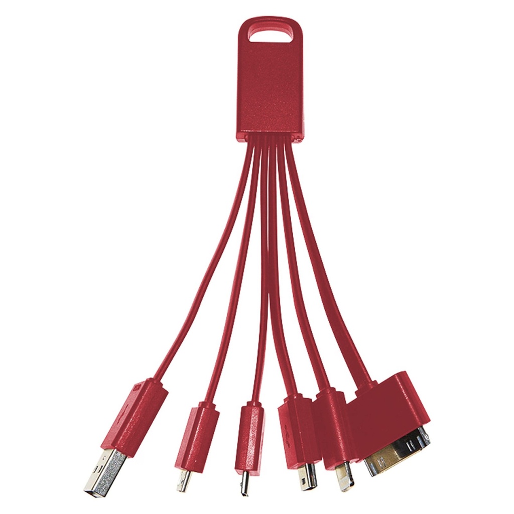 Cable multicargador 3 en 1 de 16 cm 2