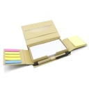 Set de notas adhesivas y bolígrafo 14 × 10 cm 3