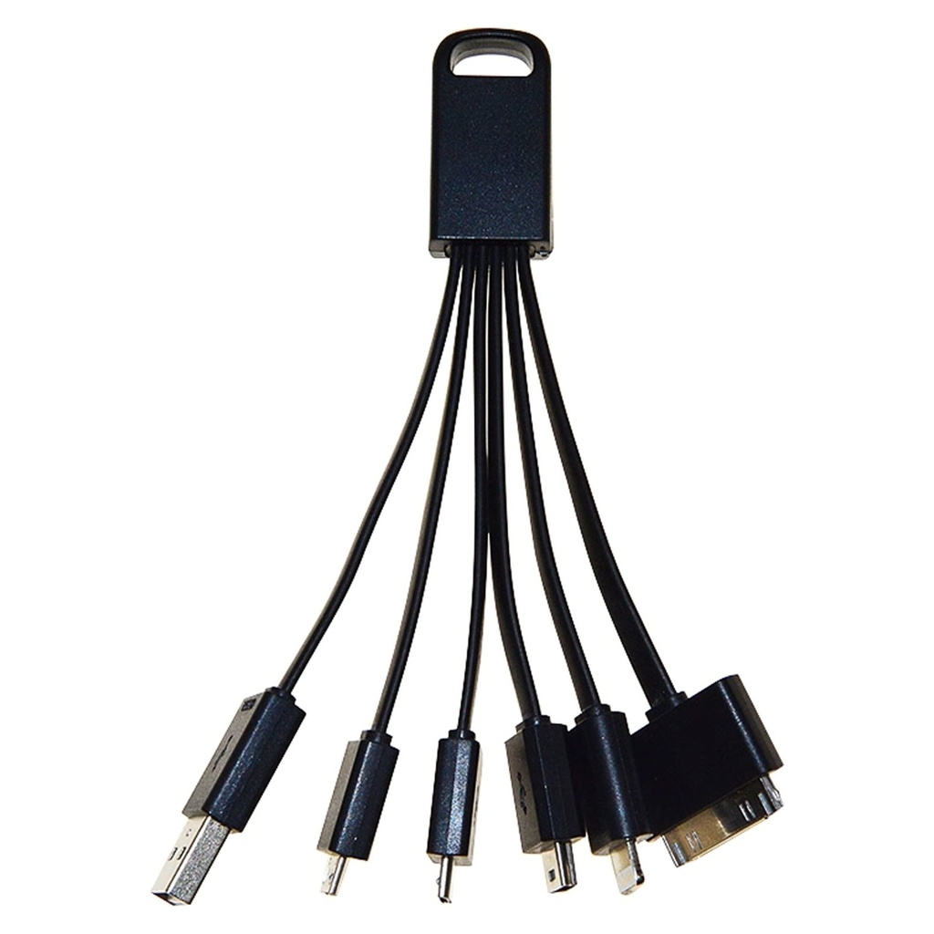 Cable multicargador 3 en 1 de 16 cm 3