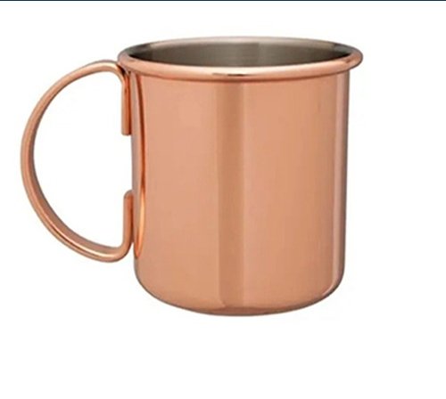 Tazón de acero acabado cobre 500 ml con caja negra 1