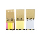 Set de notas adhesivas mini y bolígrafo 8 × 10,5 cm 1