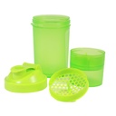 Botella shaker de plástico 500 ml en colores 2