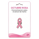Pin metálico de lazo de concientización 3
