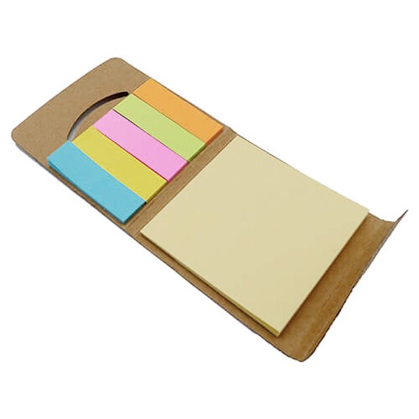 Memo set con tapa de corcho 8 × 9 cm 1
