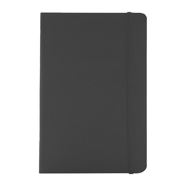 Set de libreta de cuerina y bolígrafo en estuche blanco 2