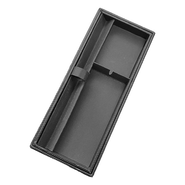 Estuche de cartón para bolígrafo y llavero 2