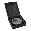 Galvano de cristal facetado redondo de 12,5 cm 1
