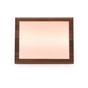 Placa galvano encobrizado 21 × 16 cm 3