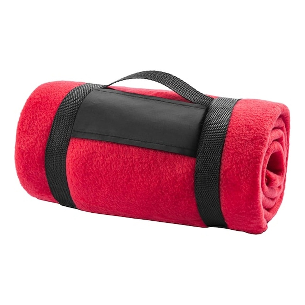 Manta polar 160 × 125 cm con bolso 3