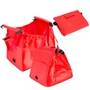 Bolsa plegable de TNT, plegada de 26 × 18 × 6 cm 3