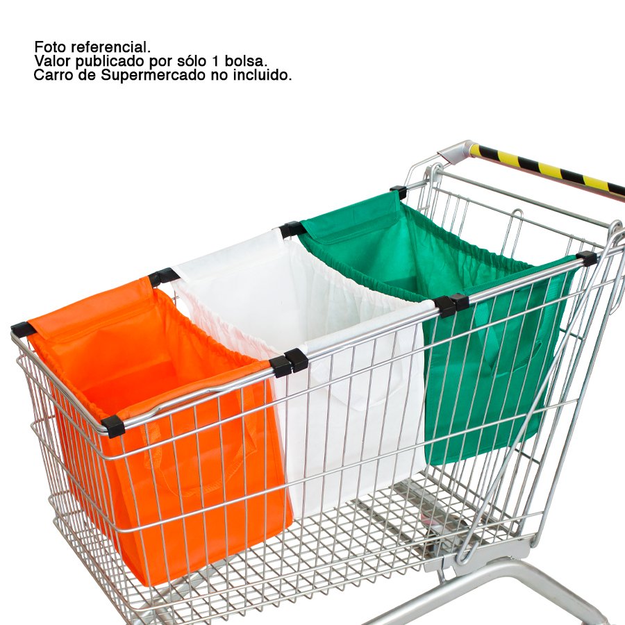 Bolsa plegable de TNT, plegada de 25,8 × 18 × 4 cm 2