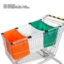 Bolsa plegable de TNT, plegada de 25,8 × 18 × 4 cm 2