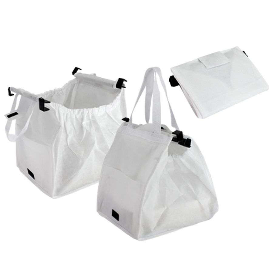 Bolsa plegable de TNT, plegada de 25,8 × 18 × 4 cm 3