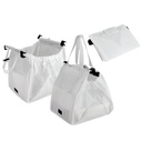 Bolsa plegable de TNT, plegada de 25,8 × 18 × 4 cm 3