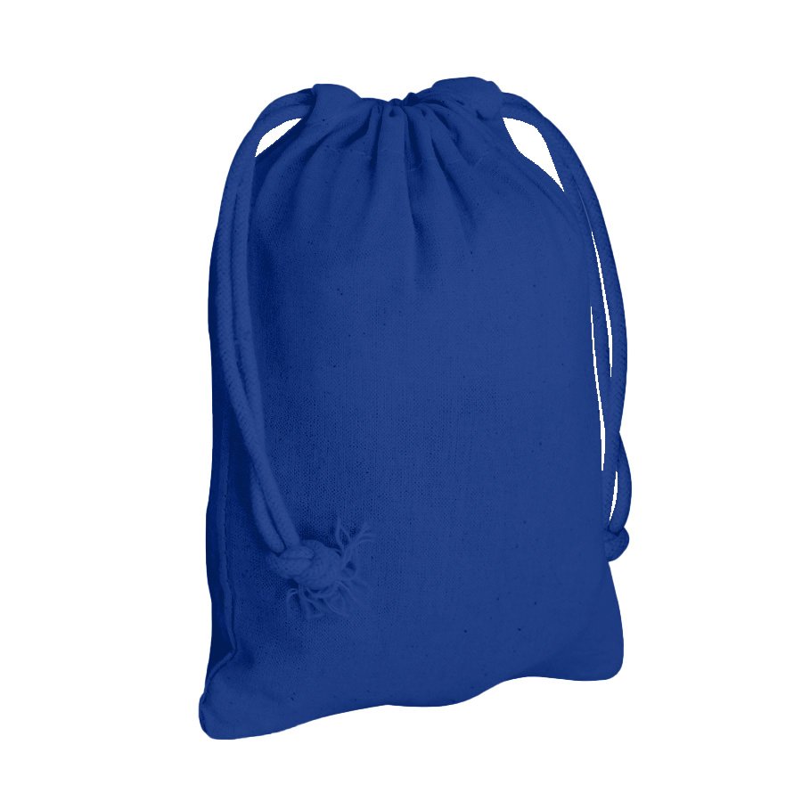 Bolsa tipo saco de algodón natural 14 × 19 cm de 120 g/m² 2