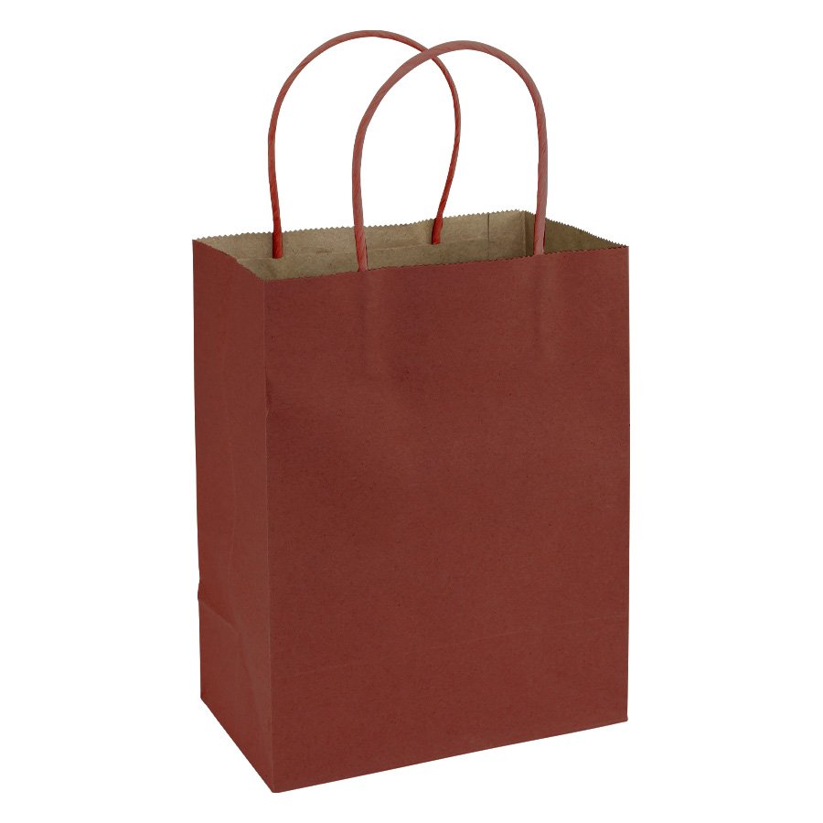 Bolsa de papel kraft de 120 g/m² 20 × 26 × 12 cm 3