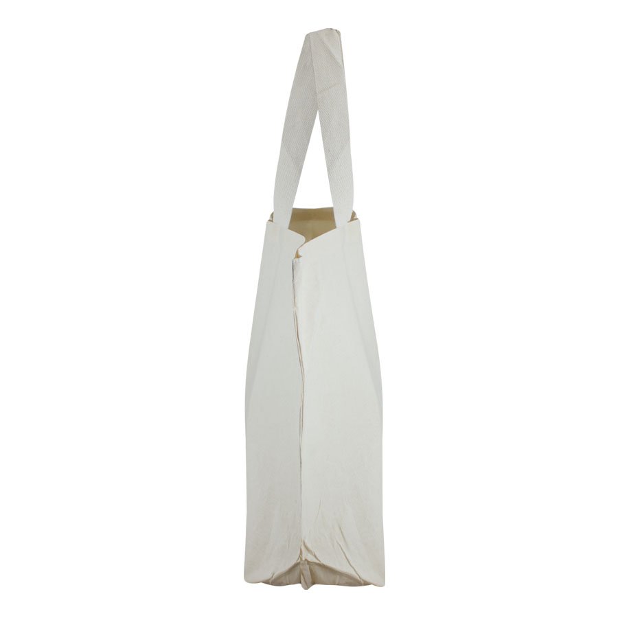 Bolsa grande de algodón natural 60 × 40 × 19 cm de 150 g/m² 2