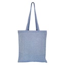 Bolsa de algodón reciclado 38 × 41 cm de 130 g/m² 1