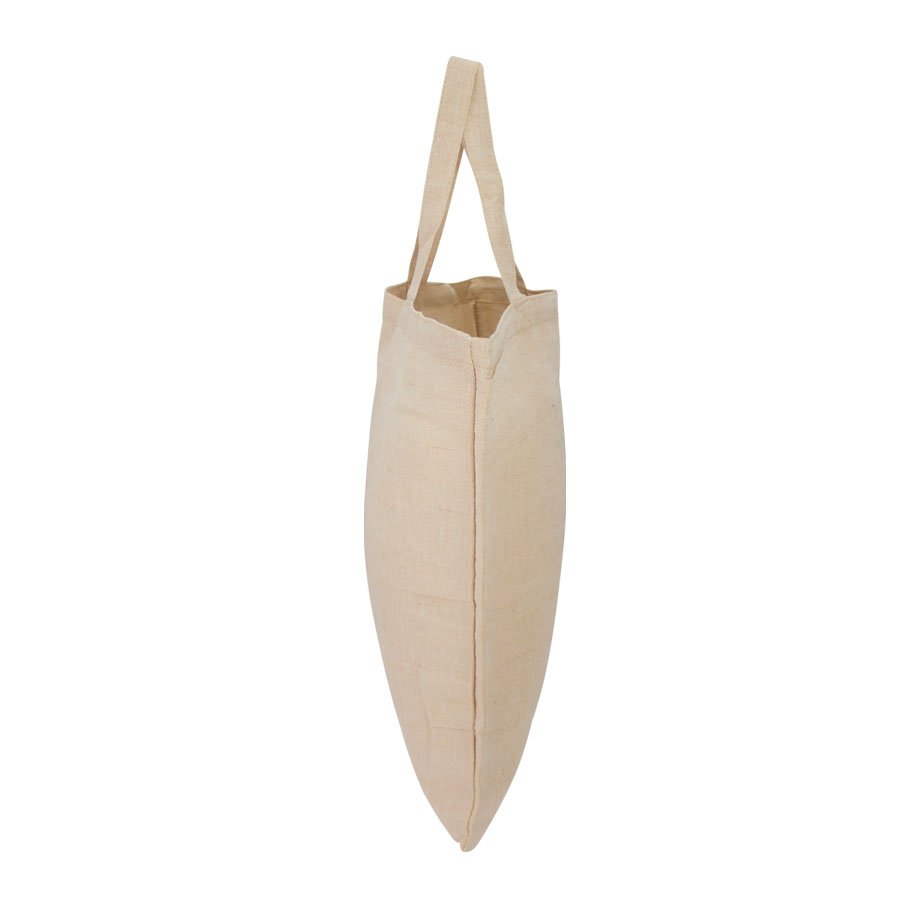 Bolsa de yute y algodón 38 × 40 cm 2