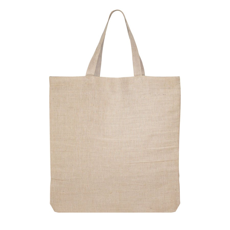 Bolsa de yute y algodón 38 × 40 cm 3