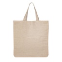 Bolsa de yute y algodón 38 × 40 cm 3