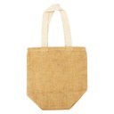Bolsa de yute 38 × 40 × 20 cm 3