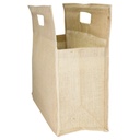 Bolsa de yute laminado 40 × 36 × 15 cm 1