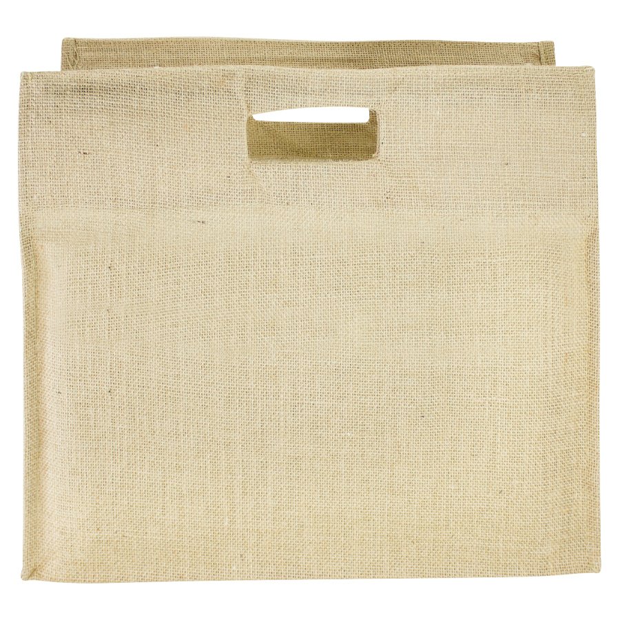 Bolsa de yute laminado 40 × 36 × 15 cm 2