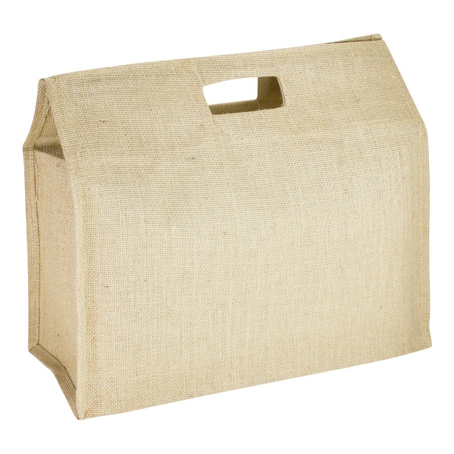 Bolsa de yute laminado 40 × 36 × 15 cm 3