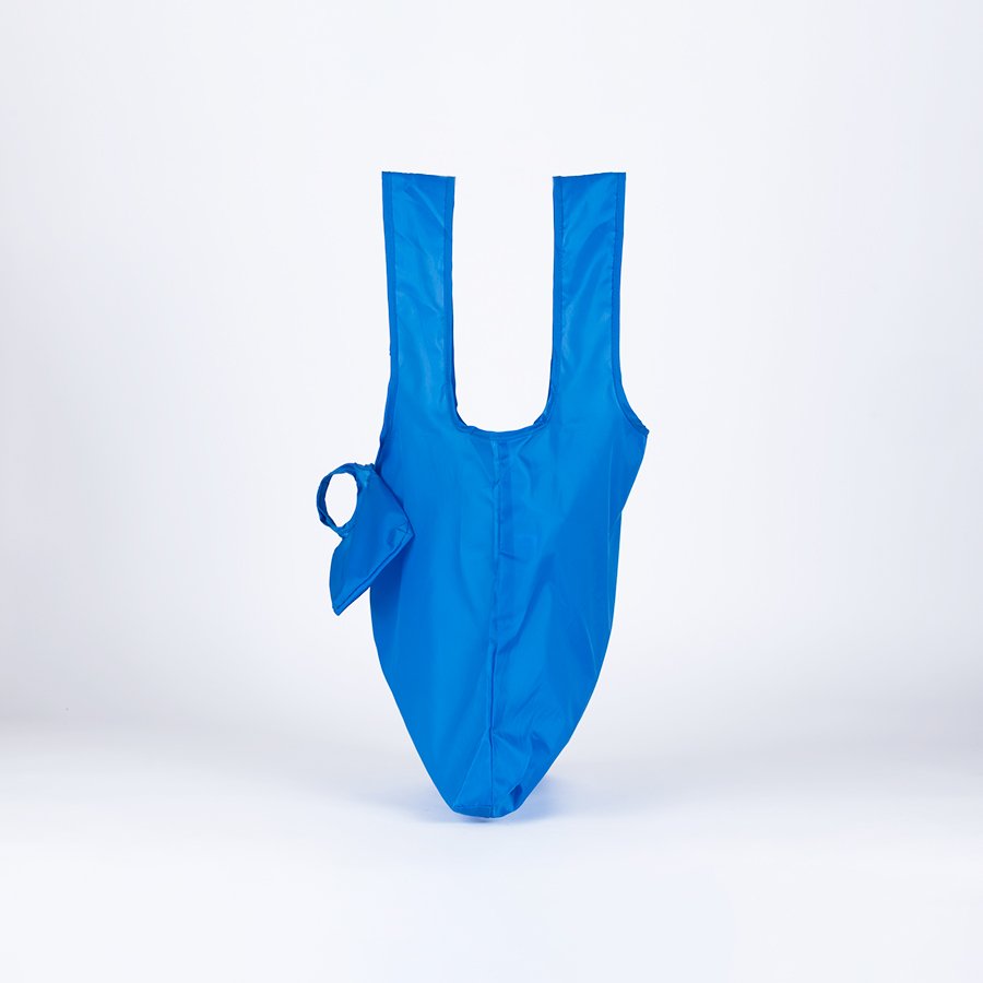 Bolsa plegable de compras de poliéster 41 × 61 cm 1