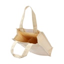 Bolsa de canvas para 2 botellas de vino 20 × 35 × 10 cm 2