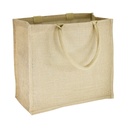 Bolsa de yute laminado 39 × 36 × 15 cm 1