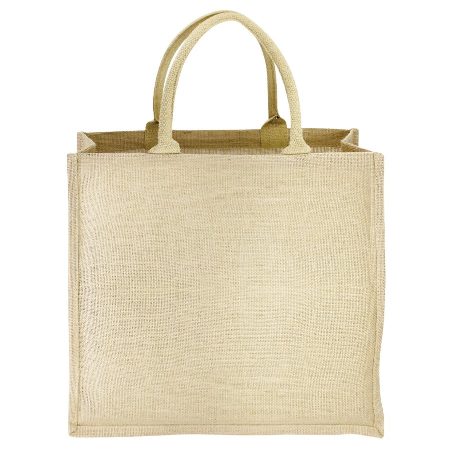 Bolsa de yute laminado 39 × 36 × 15 cm 2