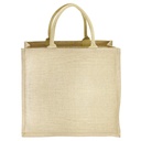 Bolsa de yute laminado 39 × 36 × 15 cm 2