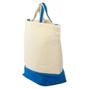 Bolsa shopper de canvas de algodón 50 × 42 × 19 cm 2