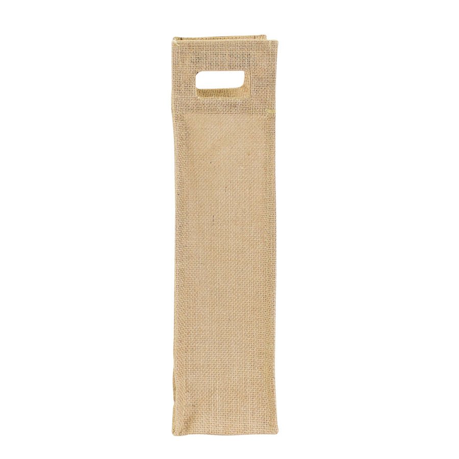 Bolsa de yute para botella 10 × 40 × 10 cm 1