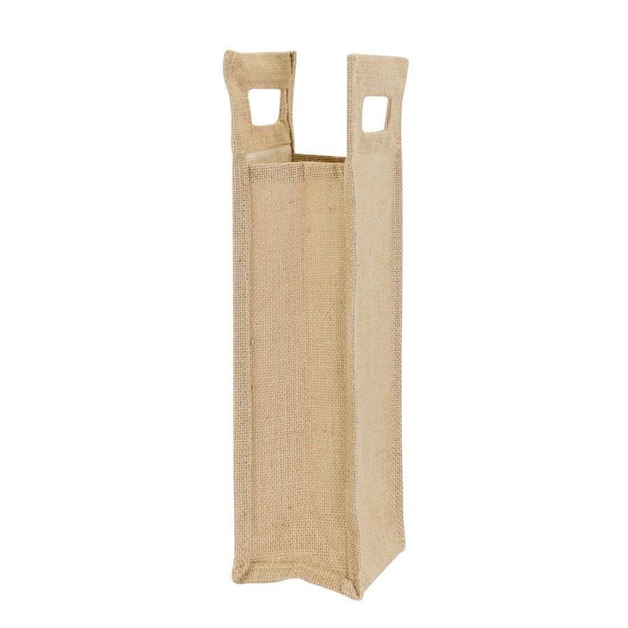 Bolsa de yute para botella 10 × 40 × 10 cm 2