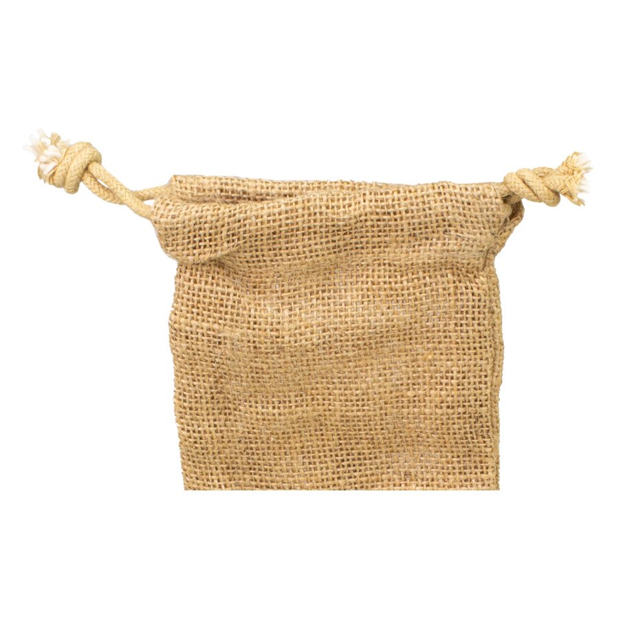 Bolsa tipo saco de yute 14 × 19 cm 1