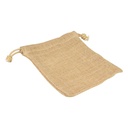 Bolsa tipo saco de yute 14 × 19 cm 3