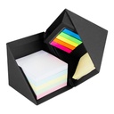 Cubo de notas con porta lápices ecológico 9,5 × 9,5 × 9,5 cm 2
