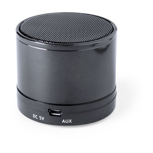 Parlante bluetooth metálico con radio FM 1