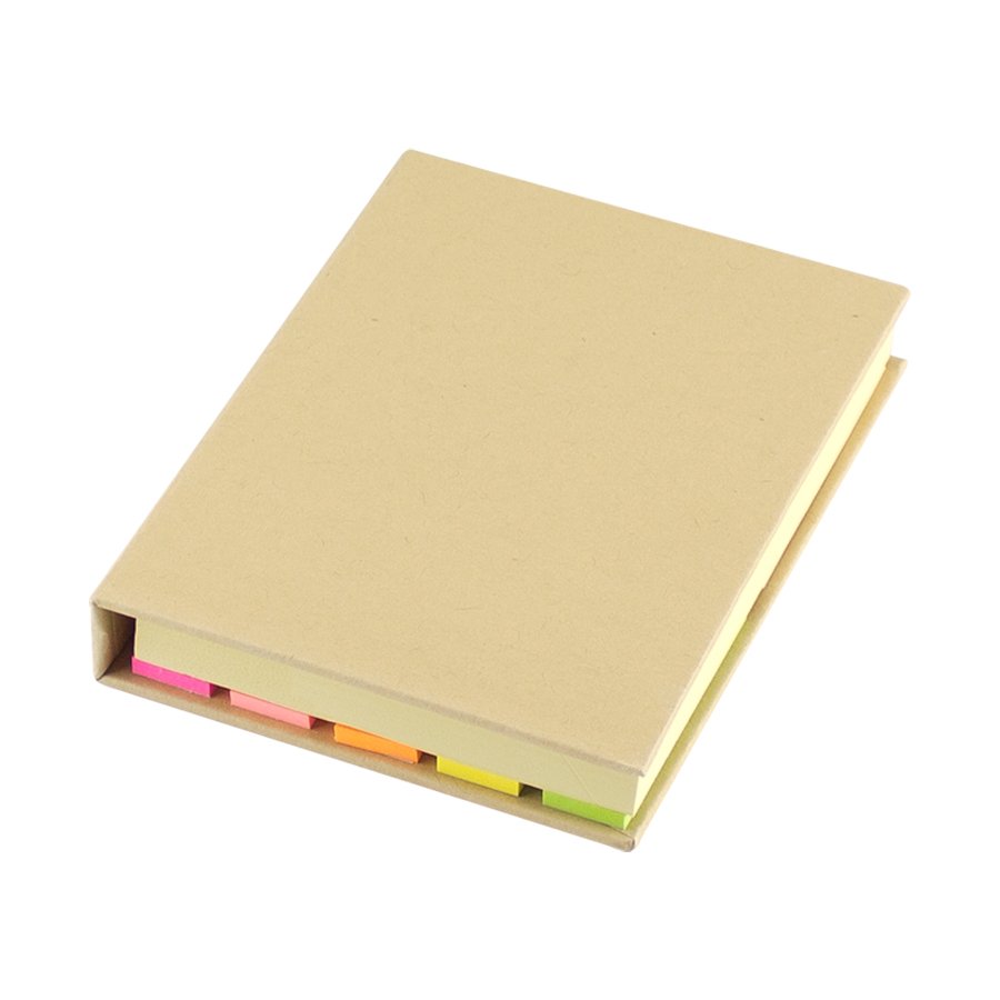 Set de notas ecológico de tapa dura 8,3 × 10,5 × 1,5 cm 1