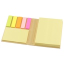 Set de notas ecológico de tapa dura 8,3 × 10,5 × 1,5 cm 2