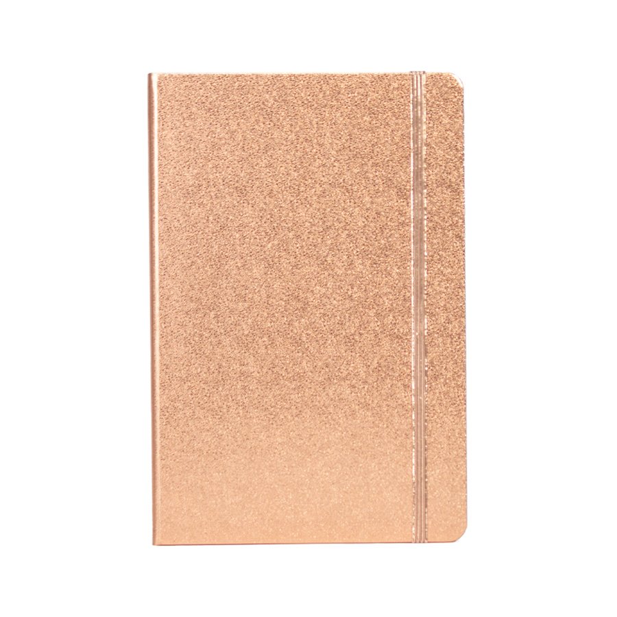Cuaderno de tapa dura encobrizada 14,2 × 21,4 × 1,3 cm 1