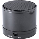 Parlante bluetooth metálico con radio FM 2