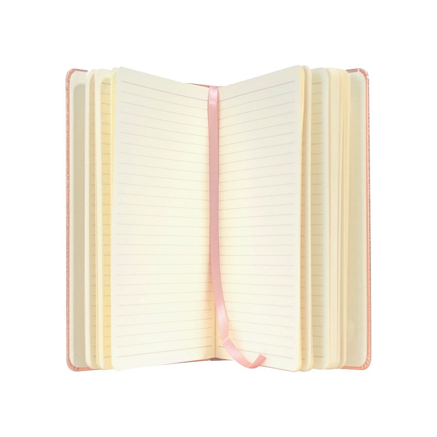 Cuaderno de tapa dura encobrizada 14,2 × 21,4 × 1,3 cm 3