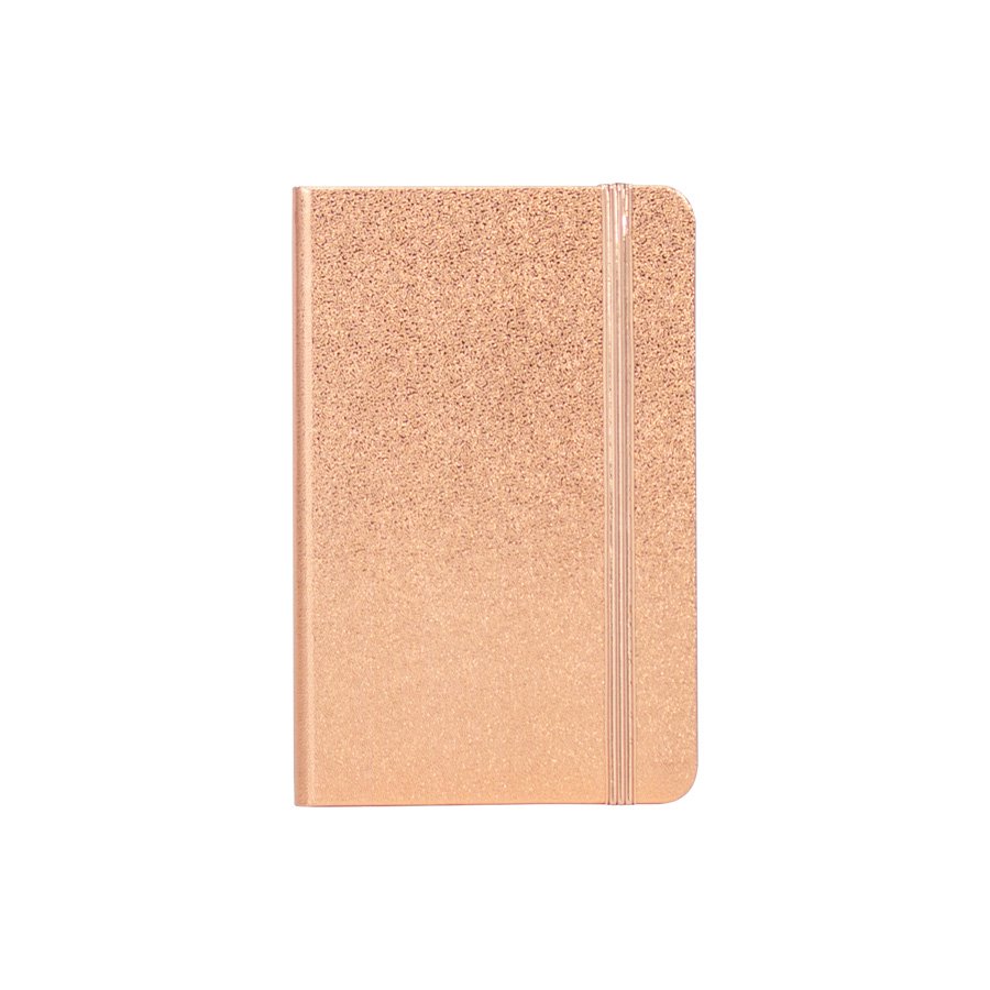 Libreta de tapa dura encobrizada 9 × 14,1 × 1,3 cm 1
