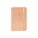 Libreta de tapa dura encobrizada 9 × 14,1 × 1,3 cm 1