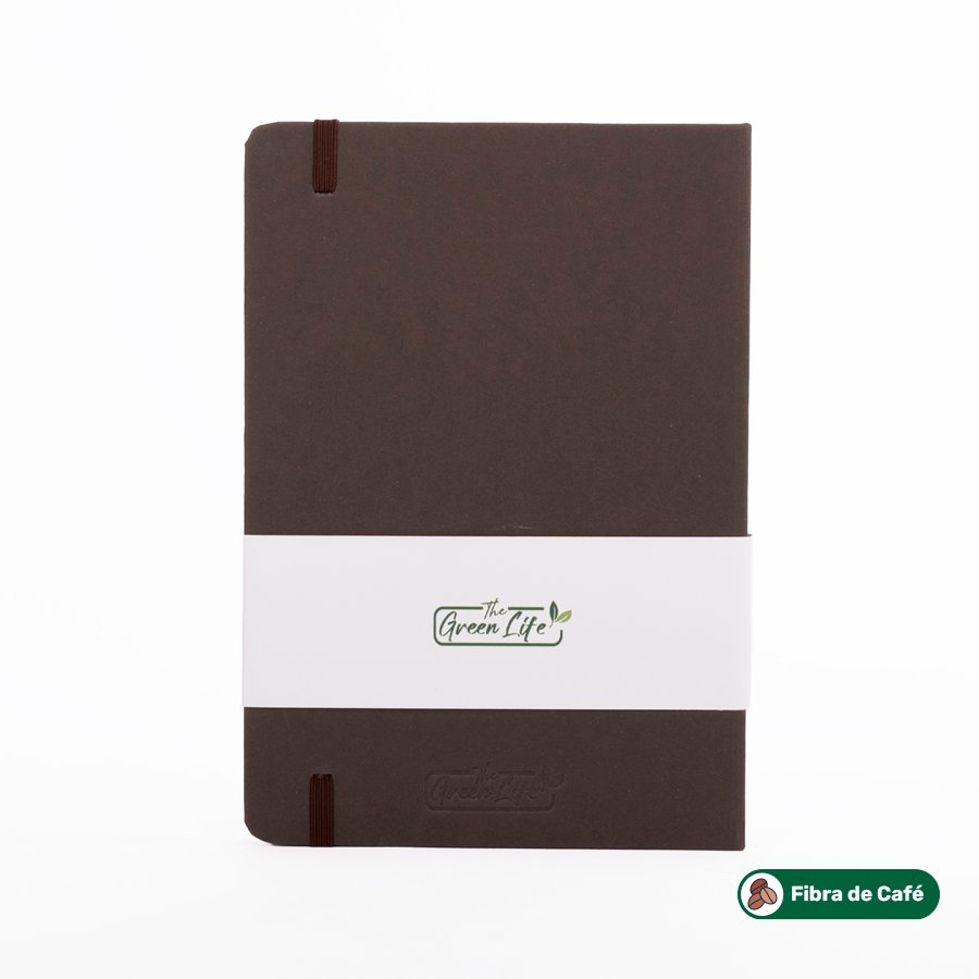 Cuaderno A5 de fibra vegetal 14,5 × 21,2 × 1,3 cm 2