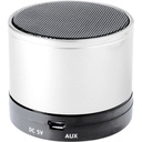 Parlante bluetooth metálico con radio FM 3